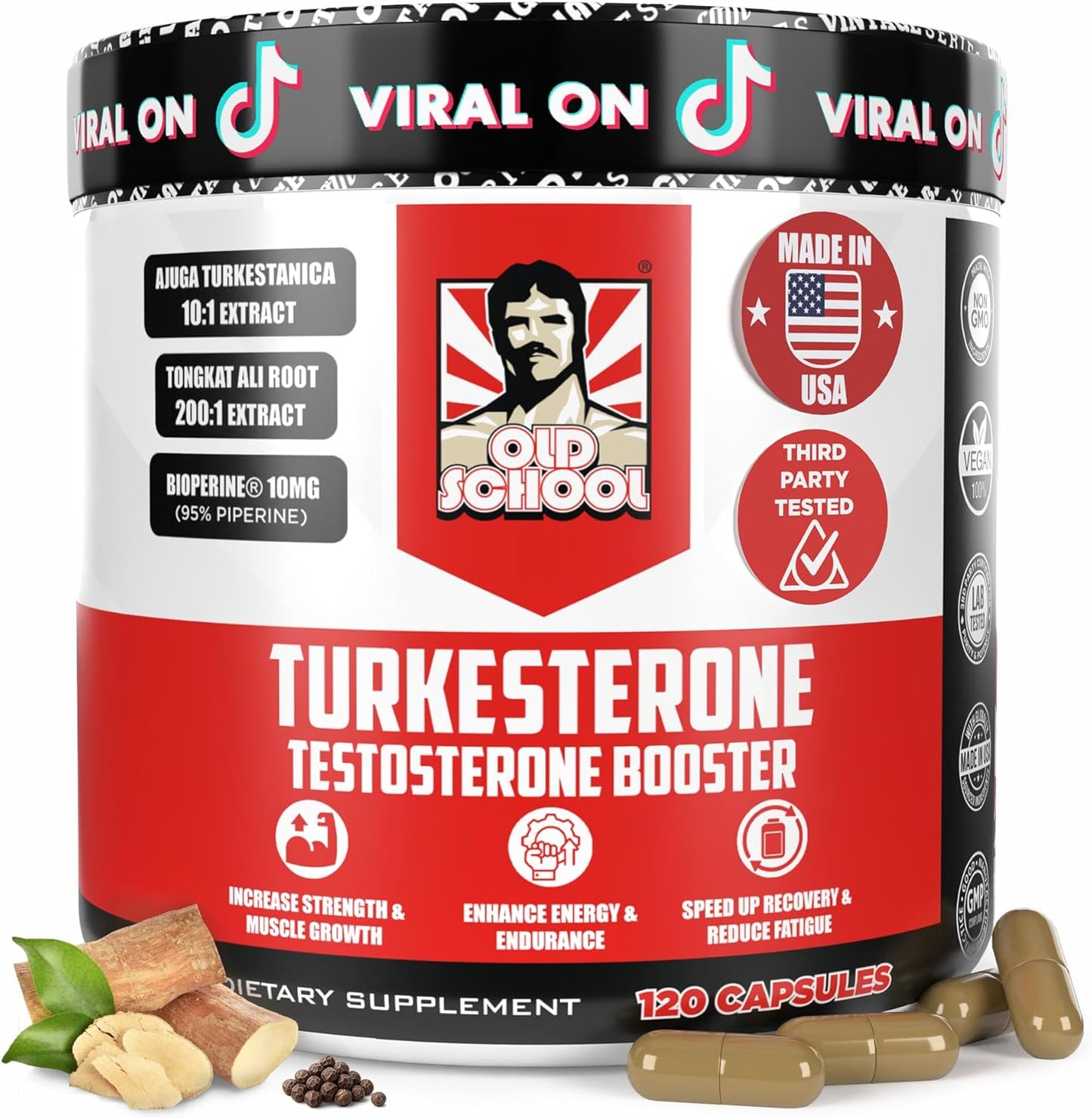 TURKESTERONE OLD SCHOOL 100% EFECTIVO