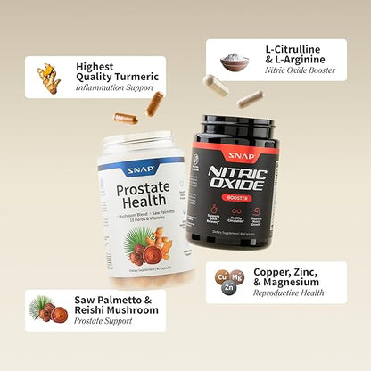 PROSTATE HEALTH + NITRO OXIDE AUREMA LABS