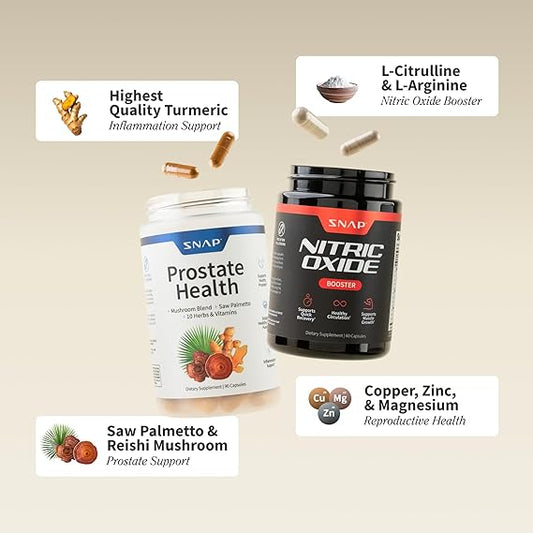 PROSTATE HEALTH + NITRO OXIDE AUREMA LABS